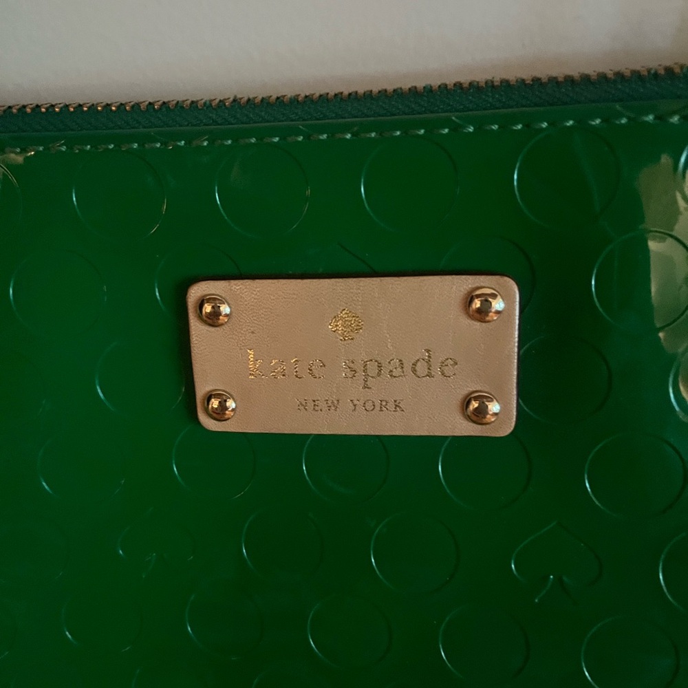 Vinyl kate spade bag